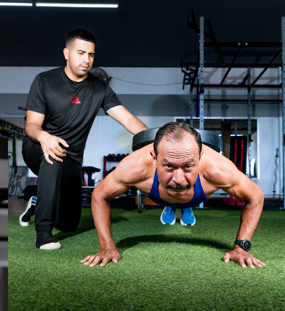 Atleta entrenado por Coach Tony